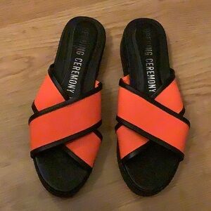 Like New Opening Ceremony Platform Sandals